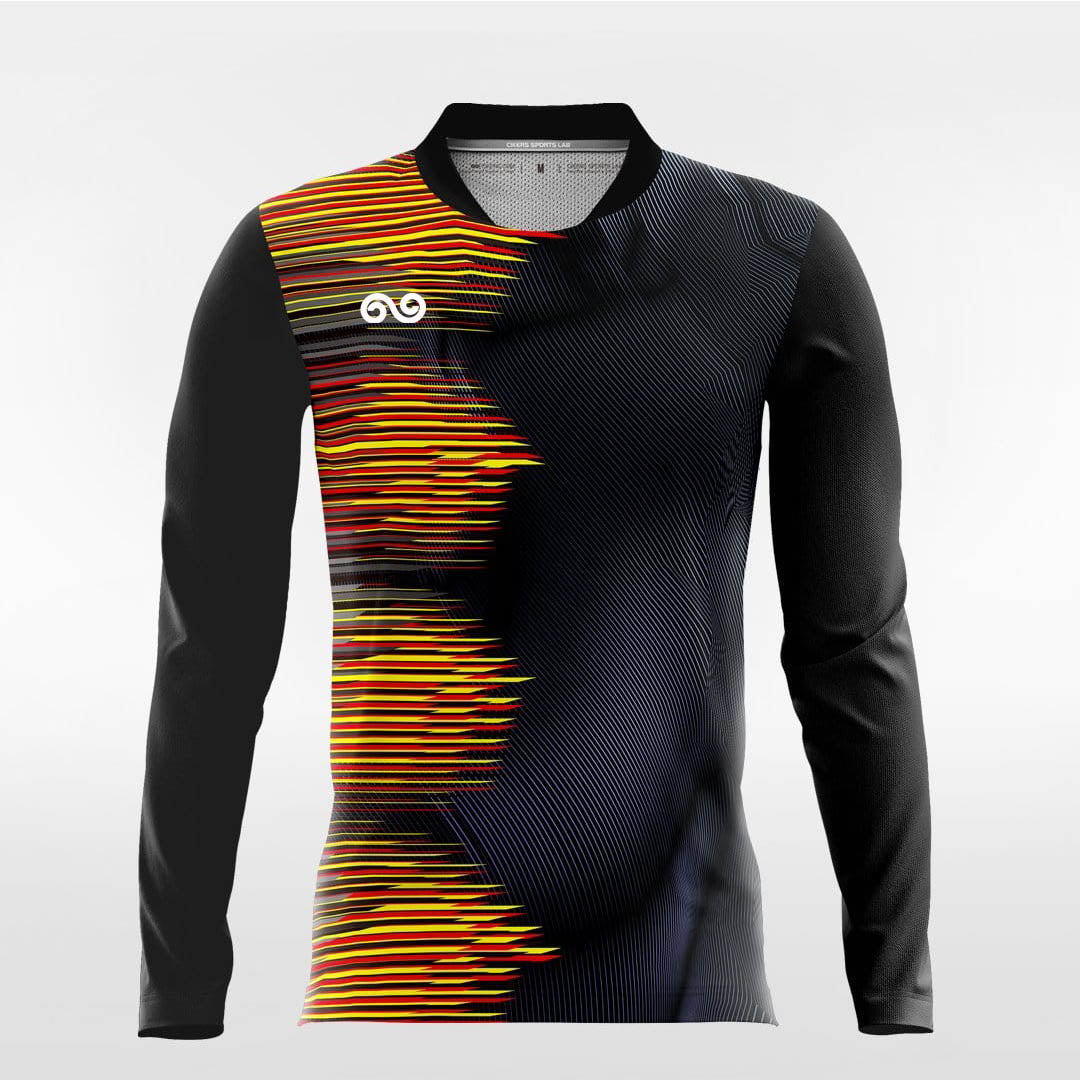 two tone long sleeve jersey