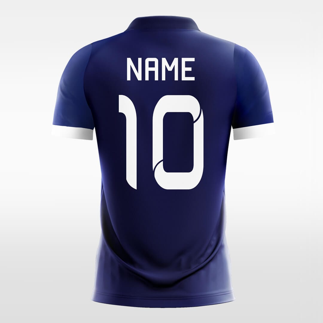 watercolor custom short soccer jersey
