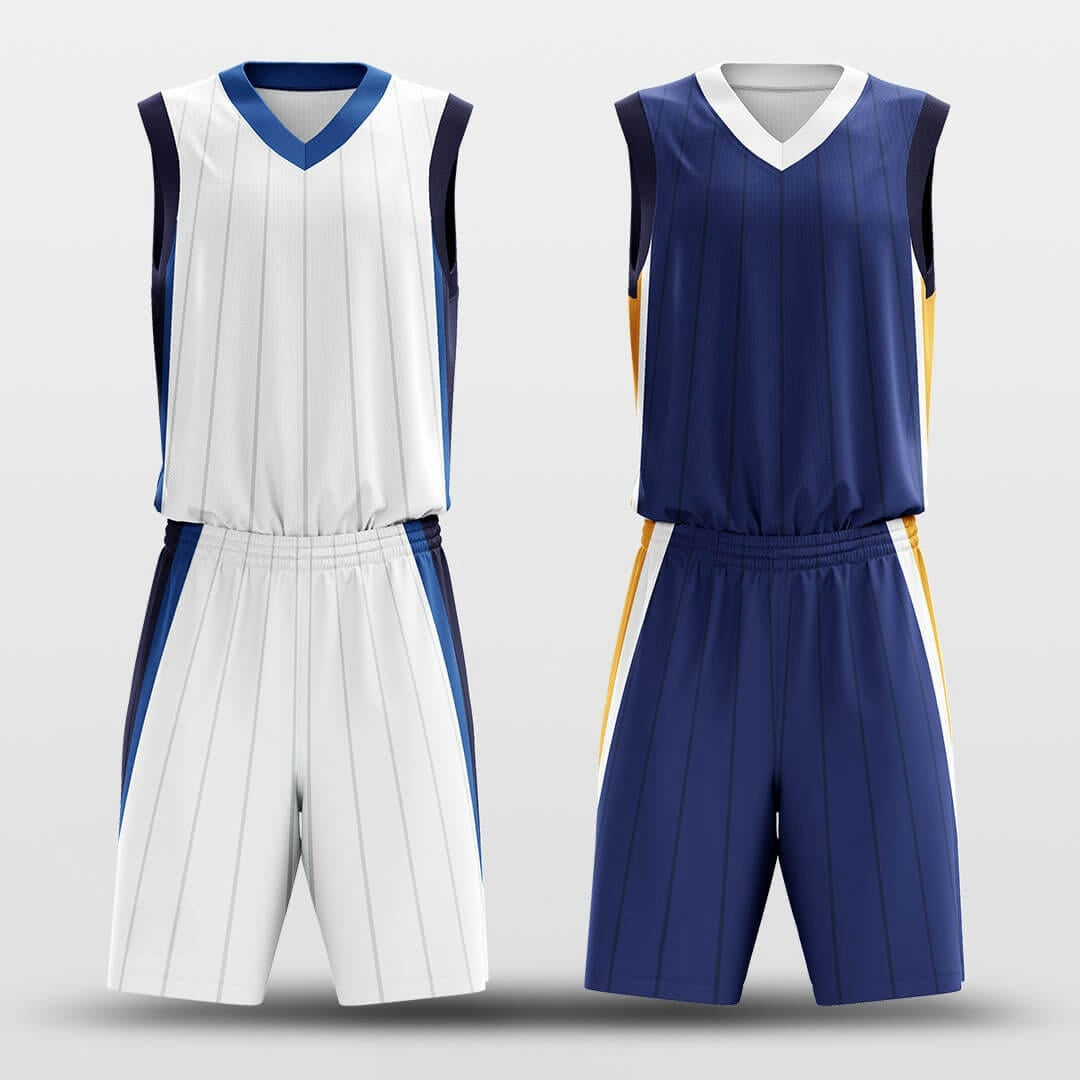 Blade Point -Custom Reversible Basketball Jersey with Shorts Subliamted