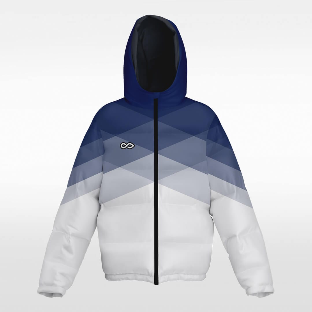 white custom short jacket