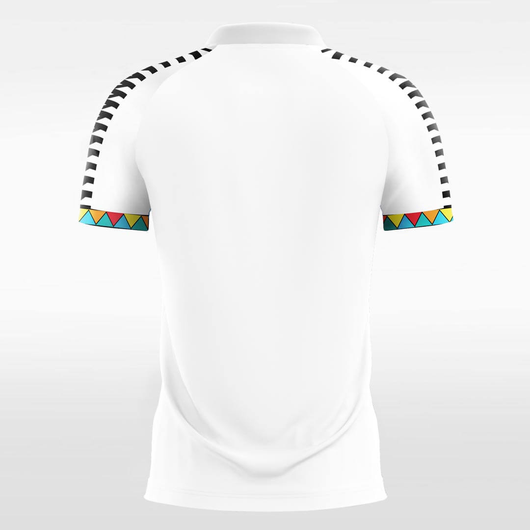white jersey short sleeve