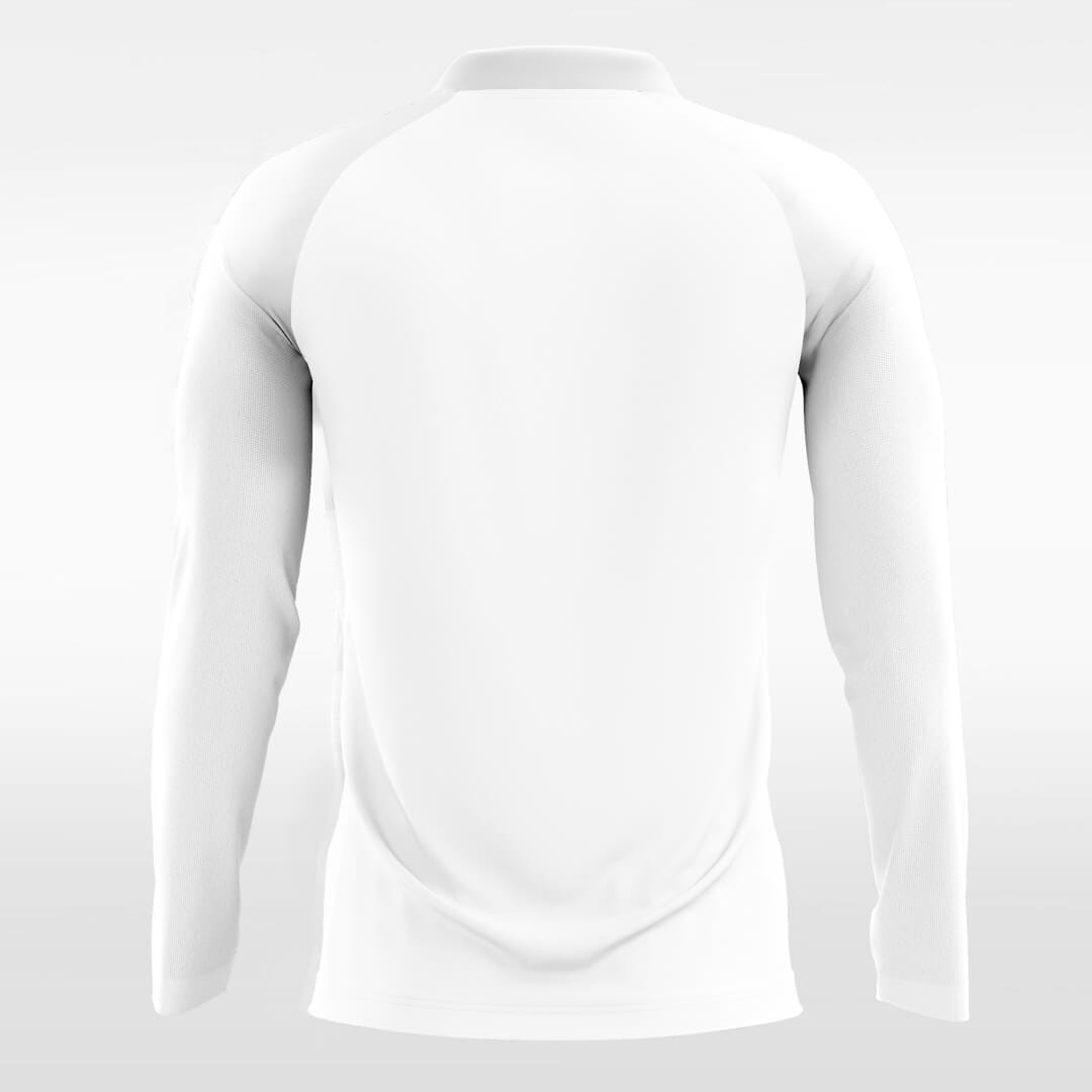 white long sleeve sublimated jersey