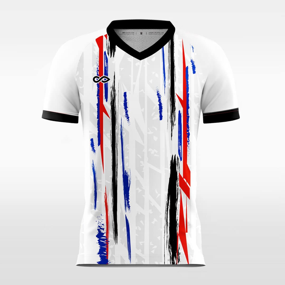 Mark - Custom Soccer Jersey for Men White Sublimated