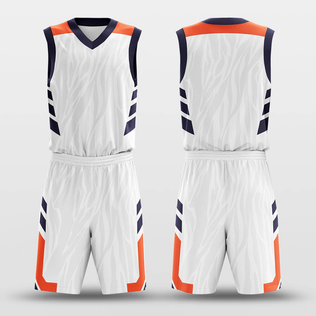 Light Feather -Custom Basketball Jersey with Shorts Subliamted