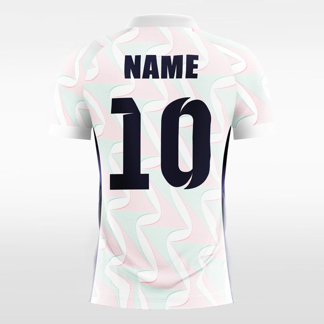 white short sleeve jerseey