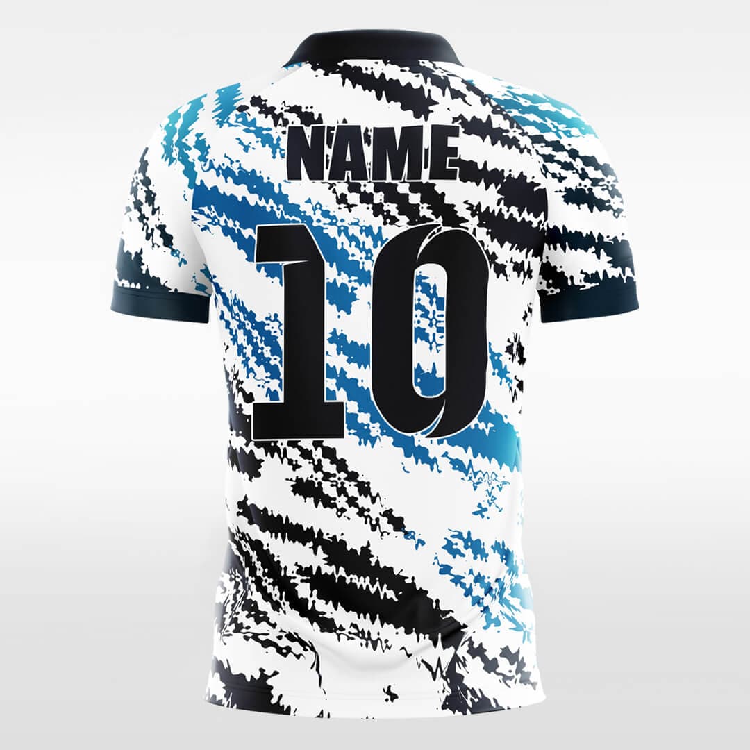 white short sleeve jersey