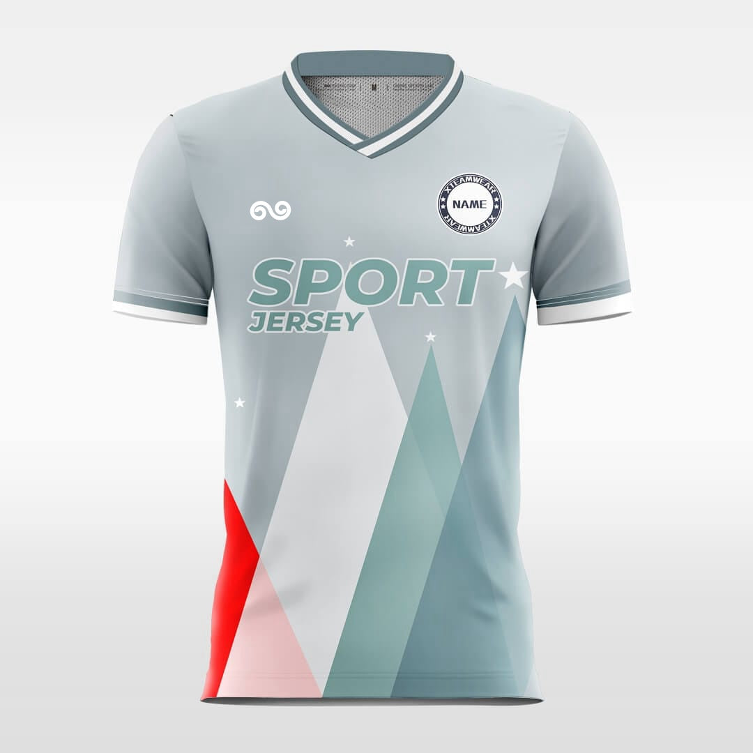 Christmas Star - Custom Soccer Jersey for Men Blue Sublimated