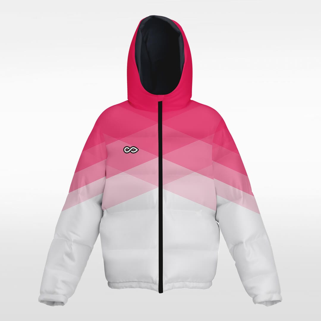 white sublimated short jacket