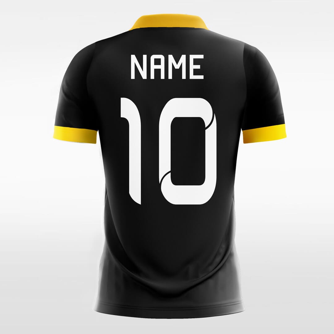 yellow short sleeve jersey